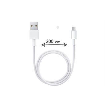 Câble USB Micro-USB 1 Mètre Pour HOMTOM HT20 Pro - Recharge Et Transfert De Données, Neuf