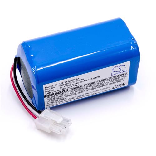 Vhbw Batterie compatible avec Miele Scout RX1 aspirateur, robot électroménager (2600mAh, 14,4V, Li-ion)