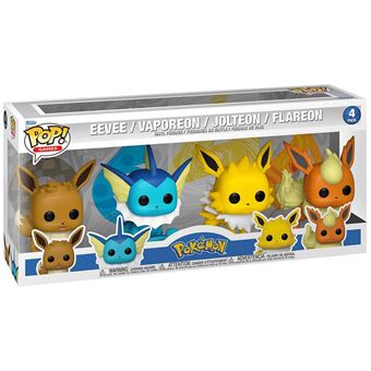 Figurine Funko Pop! 4pk - Pokemon - Eeveelutions (evoli) 4pk - Figurine de  collection - Achat \u0026 prix | fnac
