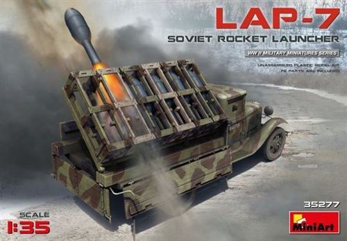 Soviet Rocket Launcher Lap-7 - 1:35e - Miniart