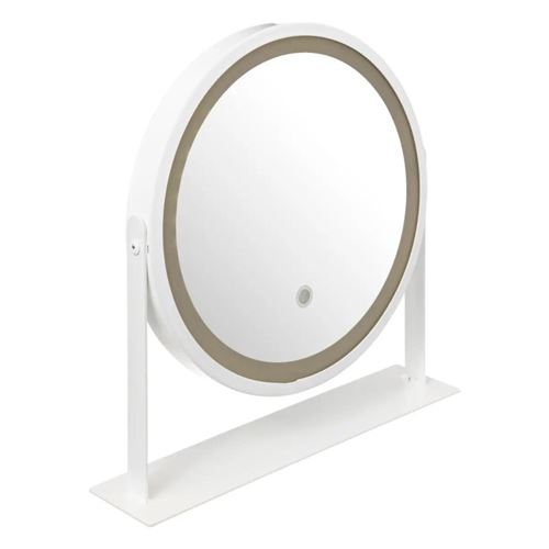 Five Simply Smart Blanc - Miroir Pivotant À Poser "Led" 35Cm - Image 2