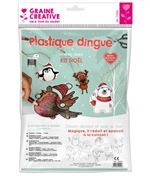 Kit plastique dingue 7 suspensions Noël Graine Créative