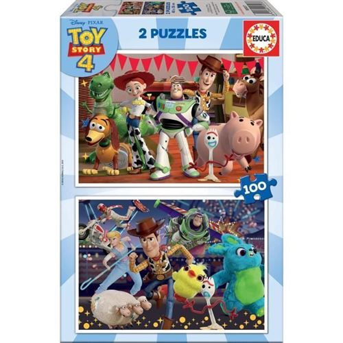 Educa - Puzzle 2X100 Toy Story 4