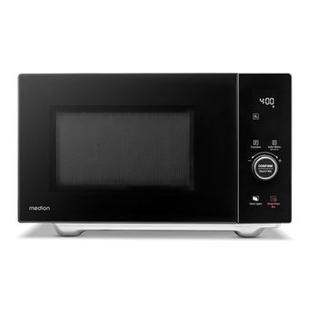 Micro-ondes avec gril et air chaud - MEDION MD12041 - 25l - 900 W - 1100 W gril supérieur & 500 W gril inférieur - 2100 W fonction … - 1