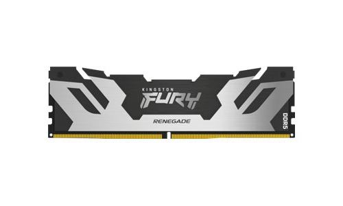 Kingston FURY Renegade - DDR5 - module - 48 Go - DIMM 288 broches - 6000 MHz / PC5-48000 - CL32 - 1.35 V - mémoire sans tampon - on-die ECC - argent/noir