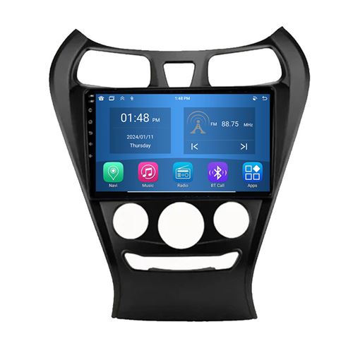 Autoradio RoverOne® Bluetooth CarPlay Android Auto Navigation 4Go RAM 64Go ROM pour Hyundai Eon 2012-2019