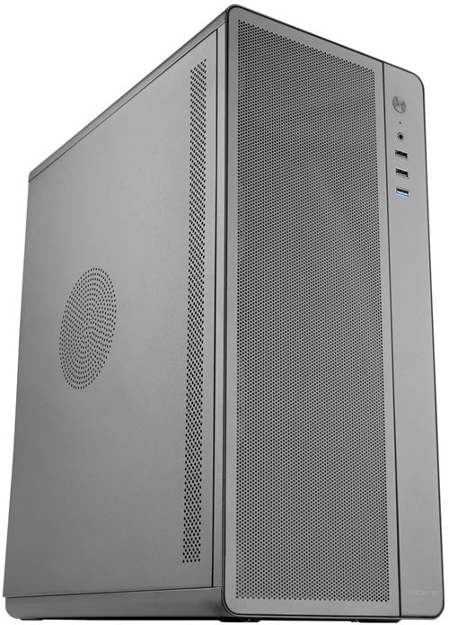 Tacens AERO, Caja PC ATX, Estructura Metálica Robusta con Rejilla Frontal, 1x Ventilador Trasero 120mm Ultrasilencioso, Soporte hasta 3X Ventiladores Frontales, Semitorre Gaming, USB 3.0, Caja PC