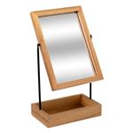 FIVE Simply Smart - Miroir de Salle de Bain "Blackacia" 36cm Marron