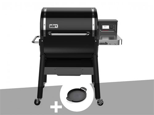 Non Communiqué Barbecue À Pellets Weber Smokefire Ex4 Gbs + Plancha