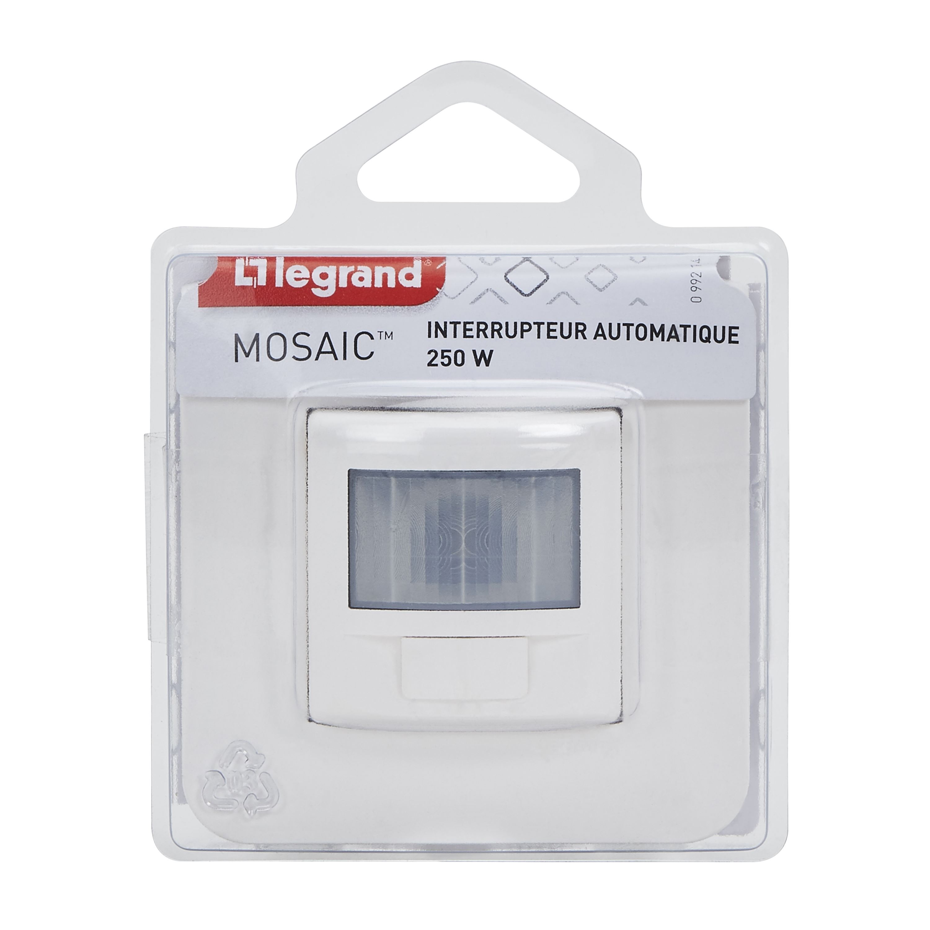 Legrand 076601 - Mosaic Coup de Poing Arrêt d'Urgence a Cle
