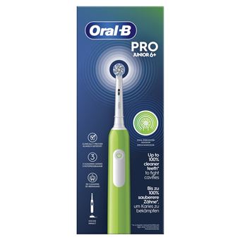 Oral-B Junior 8006540743027 brosse à dents électrique Enfant Brosse à dents rotative Vert - 1
