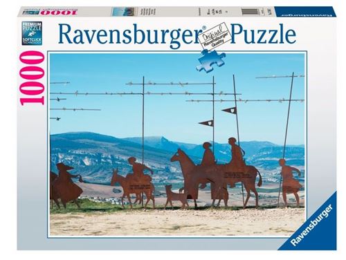 Puzzle 1000 pièces Ravensburger - Le Chemin de Saint-Jacques