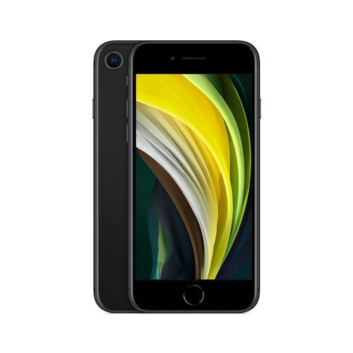 Apple iPhone SE (2e génération) - 4G smartphone - double SIM / Mémoire interne 128 Go - Écran LCD - 4.7"" - 1334 x 750 pixels - rear camera 12 MP - front camera 7 MP - noir État correct - N/A reconditionné disponible sur Fnac