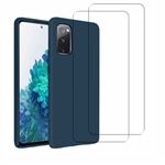 Coque Silicone Bleu Ciel Pour Samsung Galaxy S20 - Protection Antichoc, Finition Mate, Compatible Charge Sans Fil