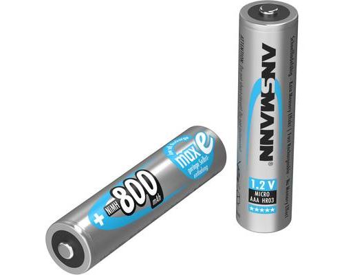 Ansmann maxE HR03 Pile rechargeable LR3 (AAA) NiMH 800 mAh 1.2 V