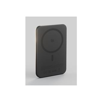 ZENS Semi Solid State - Banque d'alimentation sans fil - 5000 mAh - 25 watt (USB-C) - sur le câble : USB-C - noir - 1