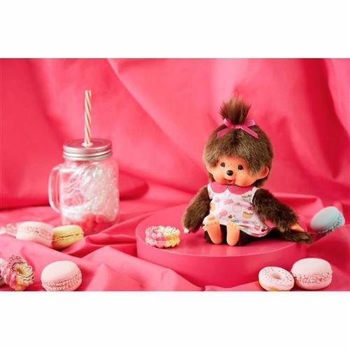 Bandai - Monchhichi - peluche - Maman & bébé ros…