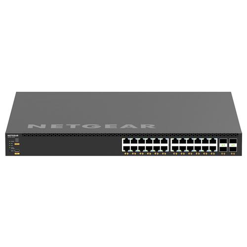 NETGEAR XSM4328CV Managed L3 10G Ethernet (100/1000/10000) Power over Ethernet (PoE) 1U Black