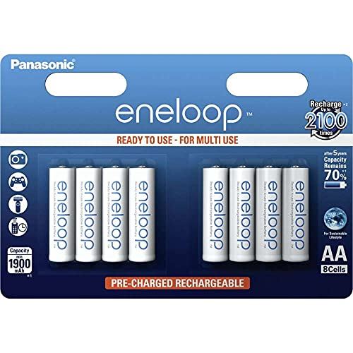 Pile rechargeable Panasonic eneloop AA 1,2 V 2000 mAh 8 unités - Image 4