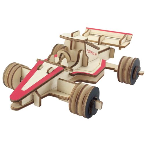 Puzzle 3D 52 pièces - Voiture d'équation