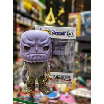 Funko Pop ! Marvel : Avengers Endgame - Casual Thanos with Gauntlet
