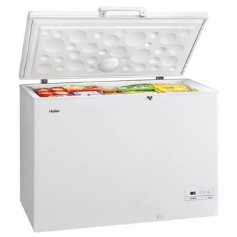 Haier HCE319F - Coffre - pose libre - largeur : 110 cm - profondeur : 74.5 cm - hauteur : 84.5 cm - 310 litres - classe F - blanc