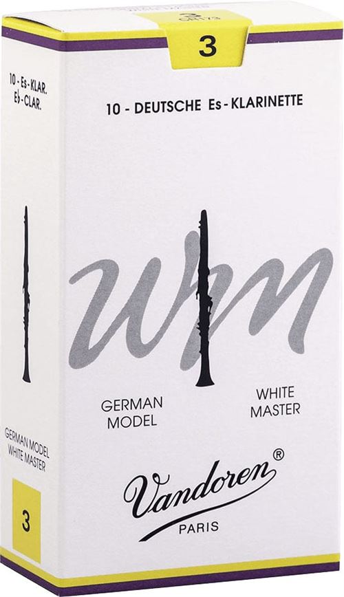 Vandoren CR173 - Anches clarinette Mib White Master force 3