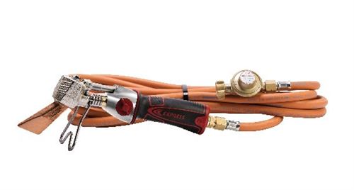 Pack fer de couvreur Guilbert Express 367/8 Piezo avec tuyau 4,75 m et détendeur 682 - Image 3
