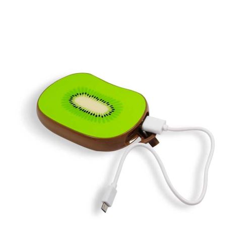 METRONIC Batterie de secours 3 charges 6000 mAh - Kiwi - 495094