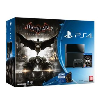 Sony PlayStation 4 - Console de jeux - 500 Go HDD - noir de jais - Batman: Arkham Knight