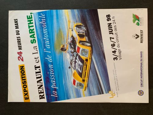 24H du Mans - Exposition - AFFICHE