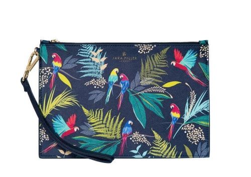 Blueprint Collections Portefeuille avec imprimé tropical