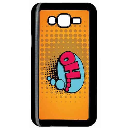 Coque Samsung Galaxy J7 Oh Fond Orange