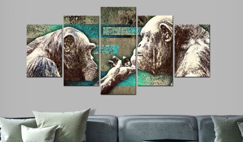 Tableau - Learning of Tenderness .Taille : 100x50