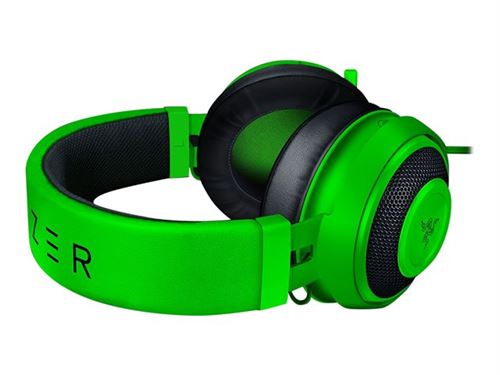 Razer Kraken - Micro-casque - circum-aural - filaire - jack 3,5mm - vert