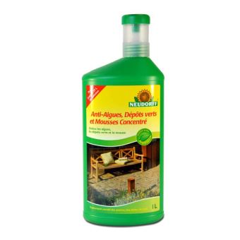 Anti Mousse Naturel Concentre Pour Terrasses Pierres Murs 1 Litre Accessoires De Culture Achat Prix Fnac