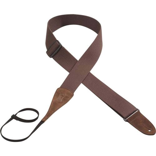 Levy's MC8A-BRN - Sangle Guitare Coton Brown