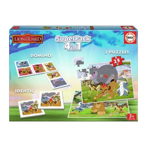 Educa - 16729 - super pack la garde du roi lion