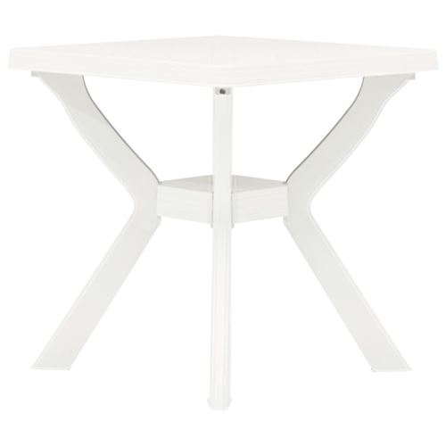 Vidaxl Blanc Table De Bistro 70X70x72 Cm - Image 3