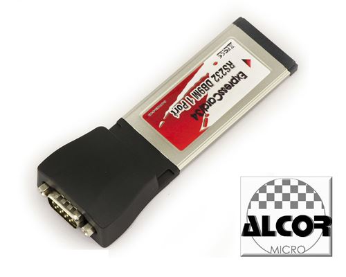 Carte EXPRESSCARD34 - 1 Ports COM RS232 Gamme Professionnelle
