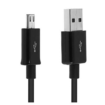 Câble Micro USB Novago 3 Mètres Noir - Pour Huawei Y6 2018 - Charge Et Données
