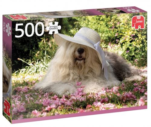 Puzzle 500 Pièces : Sophie dans un Lit de Fleurs, Jumbo
