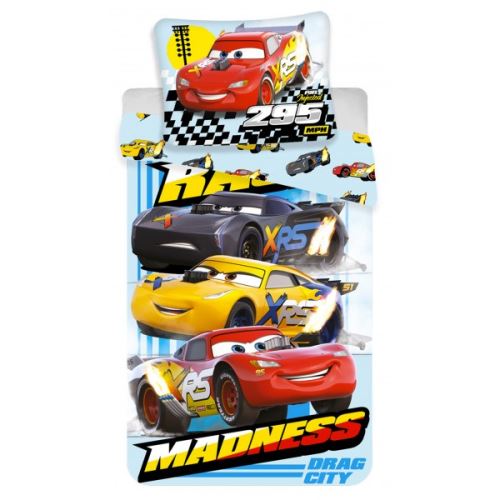 Cars Madness - Parure de Lit - Housse de Couette Coton