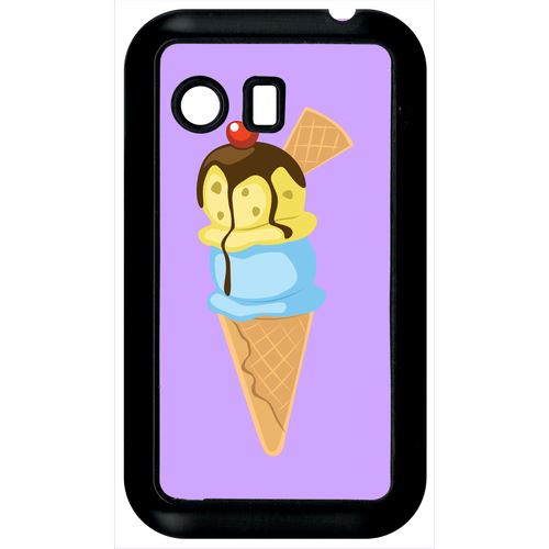 Coque Samsung Galaxy Y Glace Cornet Violet
