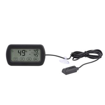 Mini Thermo-hygromètre Electrique Numérique Avec Ecran Tactile - 1