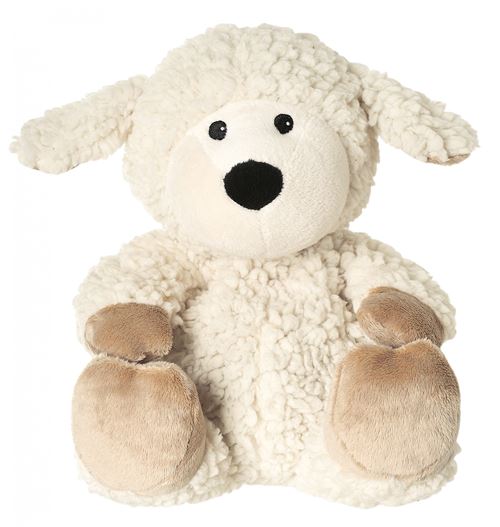 Warmies mouton câlin chaud 32 cm blanc