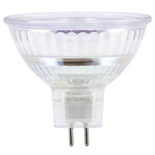Xavax Ampoule LED, GU5.3, 350lm, 35W MR16, blanc chaud., verre