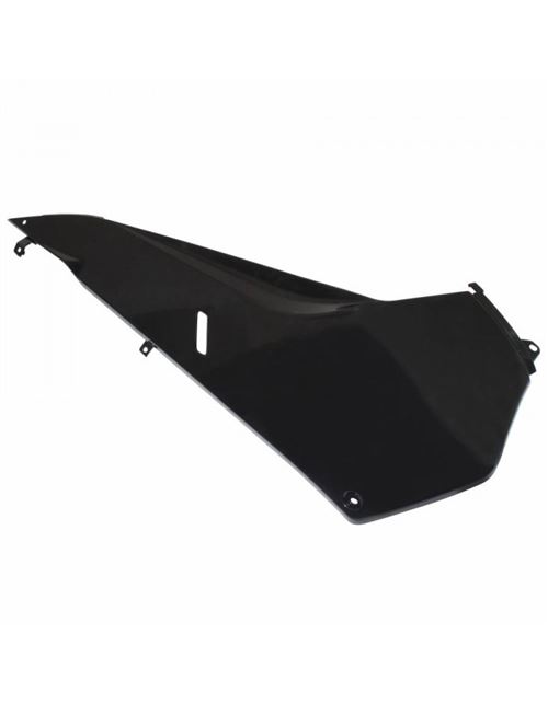 Carenage-dessous de tablier av maxiscooter adaptable yamaha 500 tmax 2008+2011 noir brillant droit -p2r-