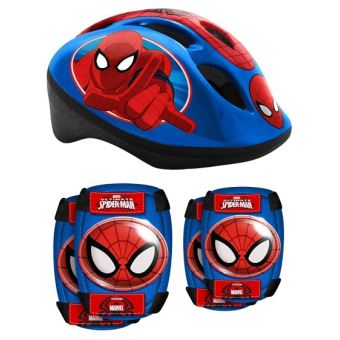 Marvel set de protection Spider-Man bleu / rouge 5 pièces - 1