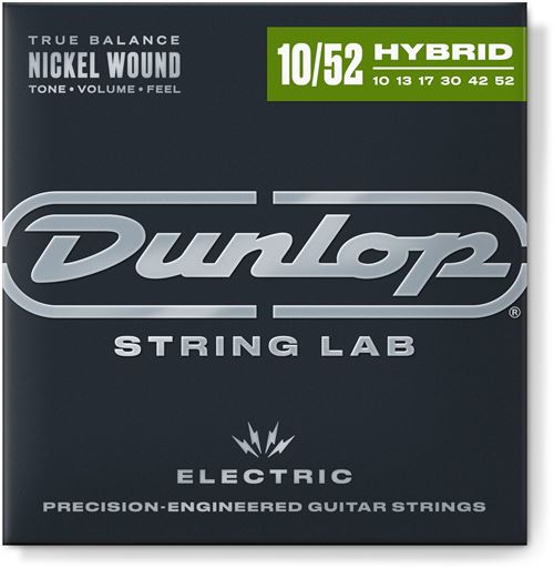 Dunlop Jim Den1052 Electric Nickel Light Heavy 10-52 Jeux De Cordes Électriques 010 - Image 3